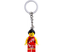 China Flower Girl Key Chain