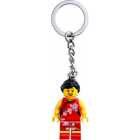 China Flower Girl Key Chain
