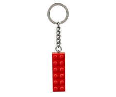 2 x 6 Brick - Red Key Chain