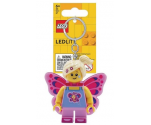 LED Key Light Butterfly Girl Key Chain (LEDLITE)