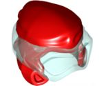 Minifigure, Headgear Ninjago Wrap Type 8 with Trans-Light Blue Scuba Diver Mask Pattern