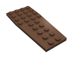 Wedge, Plate 4 x 9 without Stud Notches