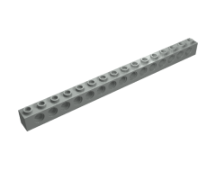 Technic, Brick 1 x 16 with Holes