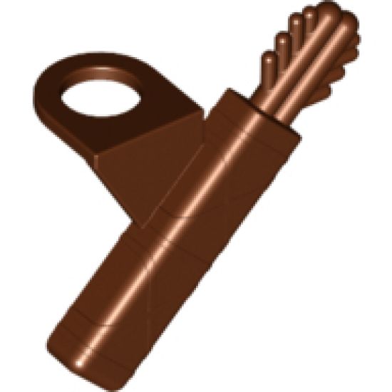 Minifigure, Body Wear Arrow Quiver with Two Arrows
