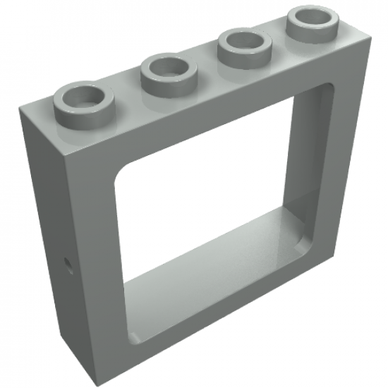 Window 1 x 4 x 3 Train - Hollow Studs