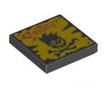 Tile 2 x 2 with BeatBit Album Cover - Skull and Crossbones Pattern