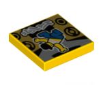 Tile 2 x 2 with BeatBit Album Cover - Breakdancer and Speakers Pattern