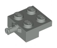 Plate, Modified 2 x 2 with Wheel Holder