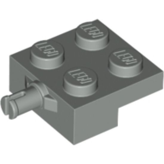 Plate, Modified 2 x 2 with Wheel Holder