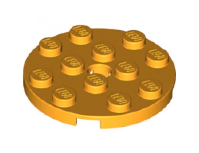 Plate, Round 4 x 4 with Hole