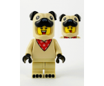Pug Costume Guy, Series 21 (Minifigure Only without Stand and Accessories)