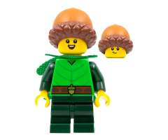 Forest Elf, Series 22 (Minifigure Only without Stand and Accessories)