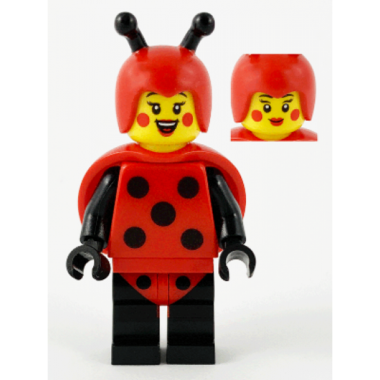 Ladybug Girl, Series 21 (Minifigure Only without Stand and Accessories)