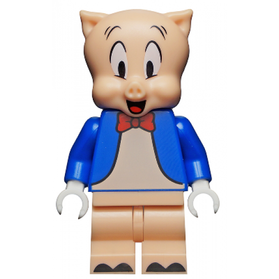 Porky Pig, Looney Tunes (Minifigure Only without Stand and Accessories)