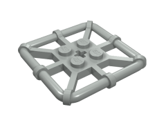 Plate, Modified 2 x 2 with Bar Frame Square