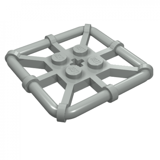 Plate, Modified 2 x 2 with Bar Frame Square