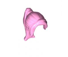 Minifigure, Hair Female Ponytail Long with Side Bangs