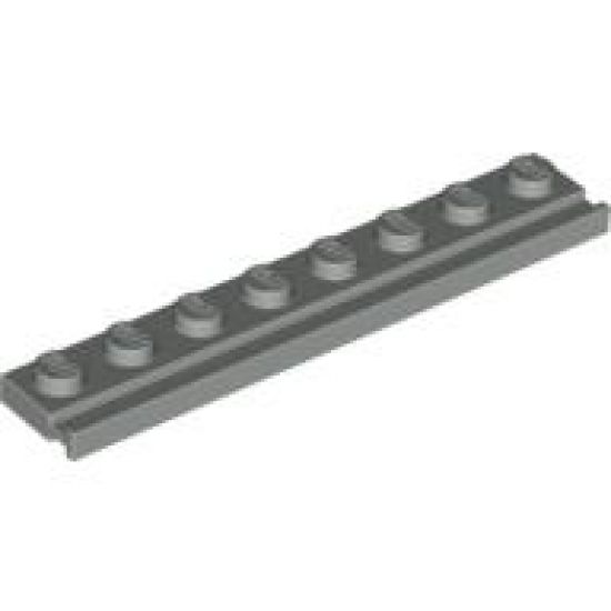 Plate, Modified 1 x 8 with Door Rail