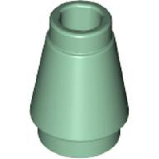 Cone 1 x 1 with Top Groove