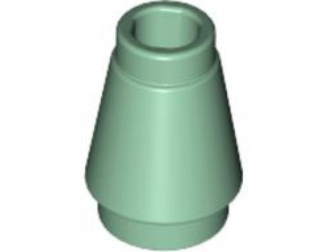 Cone 1 x 1 with Top Groove