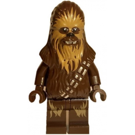 Chewbacca - Medium Nougat Face Fur, Dark Tan Leg Fur