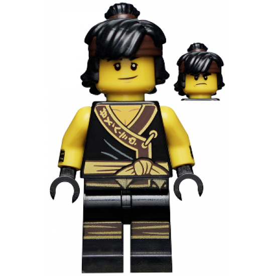 Cole - The LEGO Ninjago Movie, Arms with Cuffs, Hair
