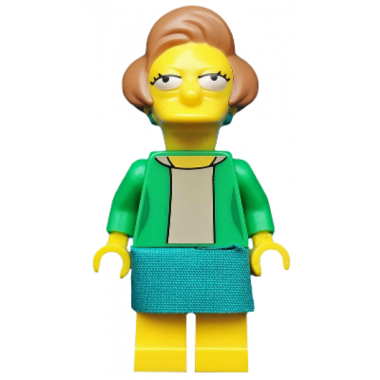 Edna Krabappel, The Simpsons, Series 2 (Minifigure Only without Stand and Accessories)