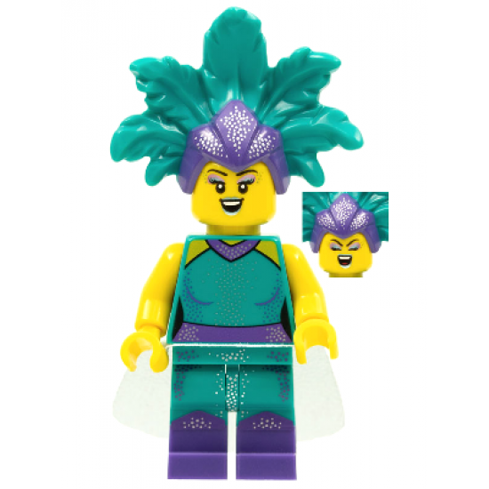 Cabaret Singer, Series 21 (Minifigure Only without Stand and Accessories)