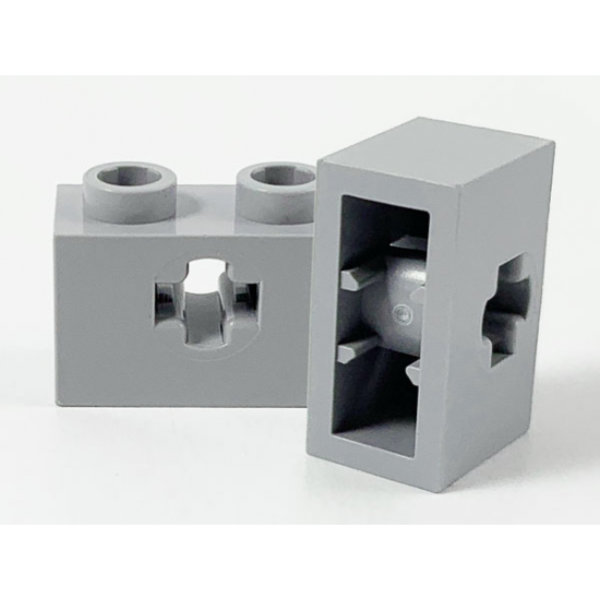 Technic, Brick 1 x 2 with Axle Hole and Inside Side Supports