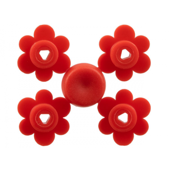 Plant Flower Small, 4 on Sprue