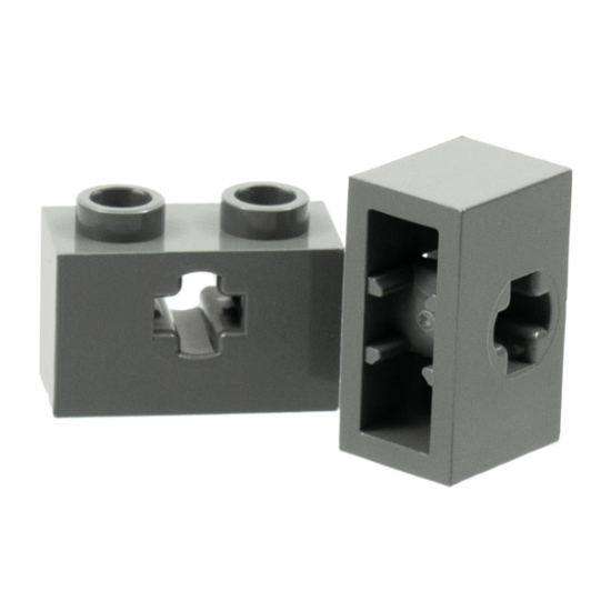 Technic, Brick 1 x 2 with Axle Hole and Inside Side Supports