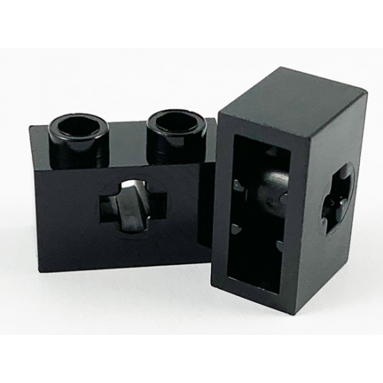 Technic, Brick 1 x 2 with Axle Hole and Inside Side Supports