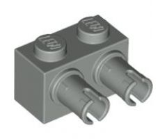 Brick, Modified 1 x 2 with Pins