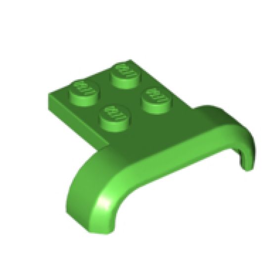 Vehicle, Mudguard 4 x 3 x 1 with Arch Curved