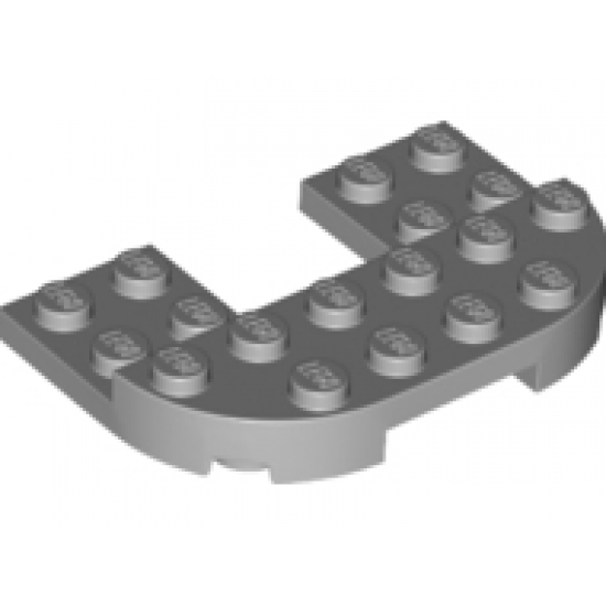 Plate, Modified 4 x 6 with 2 x 2 Cutout and Round Corner 2 x 6 Double