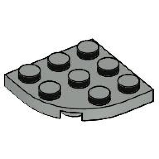 Plate, Round Corner 3 x 3