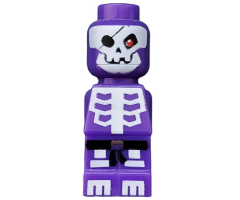 Microfigure Ninjago Skeleton Dark Purple