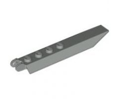 Hinge Plate 1 x 8 with Angled Side Extensions, 9 Teeth and Rounded Plate Underside