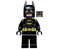 Batman - Black Suit with Yellow Belt and Crest (Type 2 Cowl, no Cape)