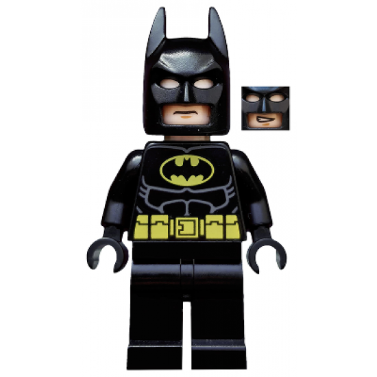 Batman - Black Suit with Yellow Belt and Crest (Type 2 Cowl, no Cape)