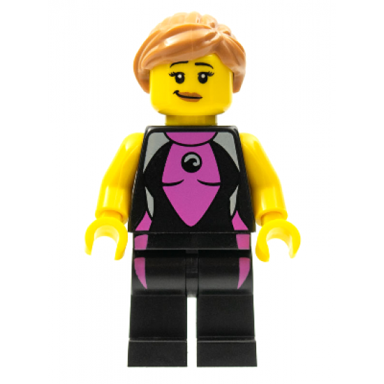 Surfer Girl, Series 4 (Minifigure Only without Stand and Accessories)