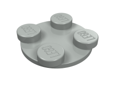 Turntable 2 x 2 Plate, Top