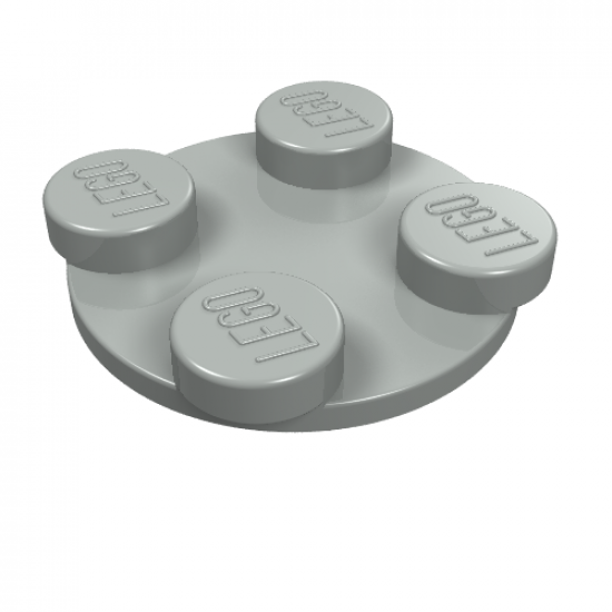 Turntable 2 x 2 Plate, Top