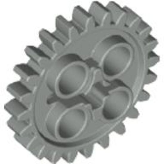 Technic, Gear 24 Tooth (2nd Version - 1 Axle Hole)