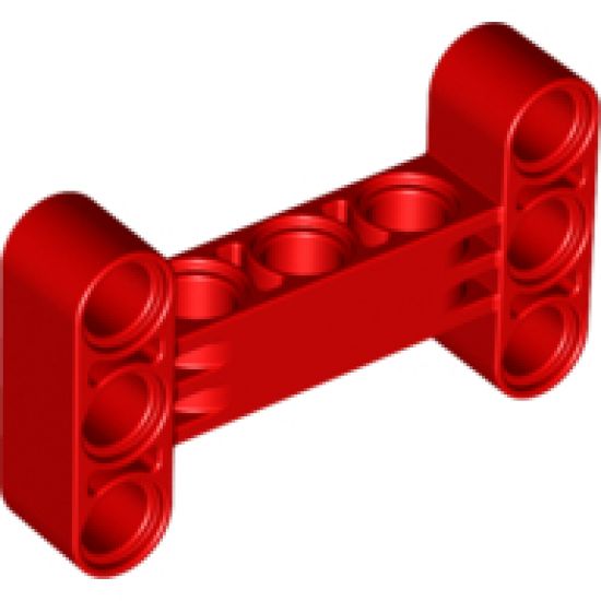 Technic, Liftarm Modified Thick H-Shape 3 X 5 Perpendicular