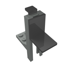 Vehicle Forklift 2 x 2 Plate and Black Fork