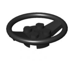 Vehicle Steering Wheel with 2 x 2 Center