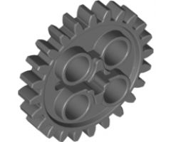 Technic, Gear 24 Tooth (2nd Version - 1 Axle Hole)