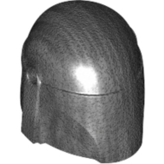 Minifigure, Headgear Helmet with Holes, SW Mandalorian, Plain