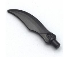 Minifigure, Weapon Sword Curved Blade with Bar